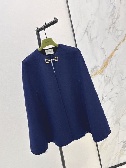 Guc NEW wool cape coat