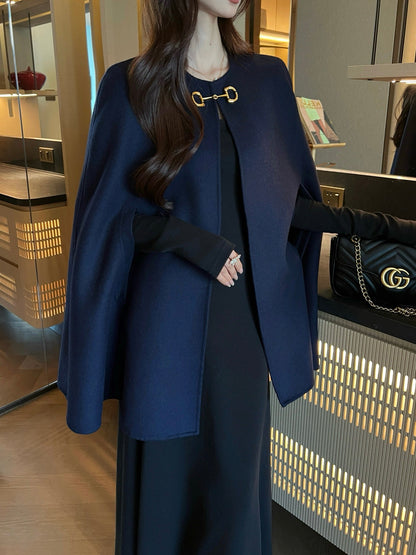 Guc NEW wool cape coat