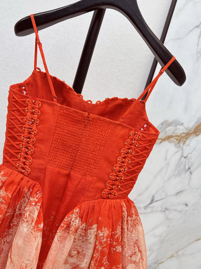 Zimm NEW Printed slip dress