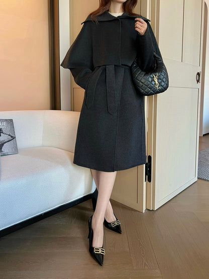 Ch1o NEW Woolen coat