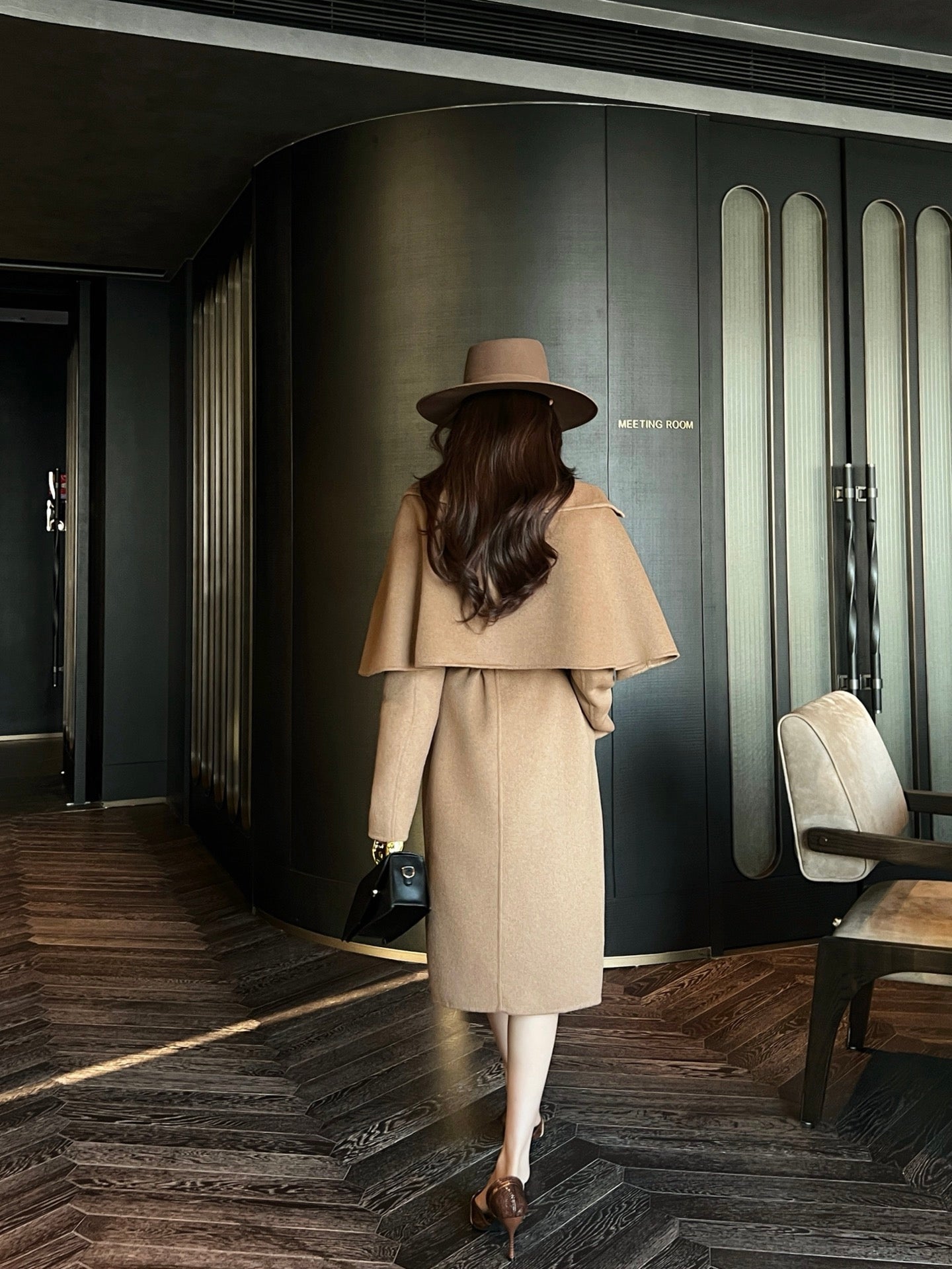 Ch1o NEW Woolen coat