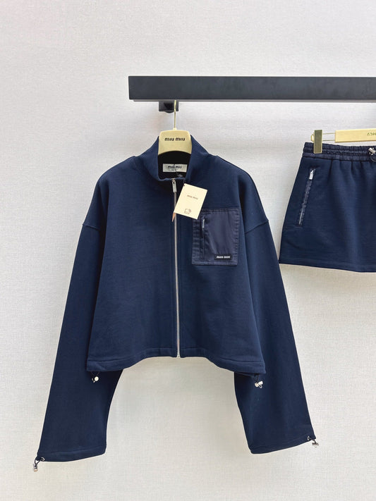 Miu NEW zipper jacket