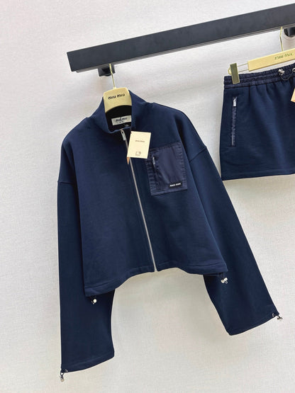 Miu NEW zipper jacket