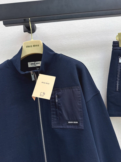 Miu NEW zipper jacket