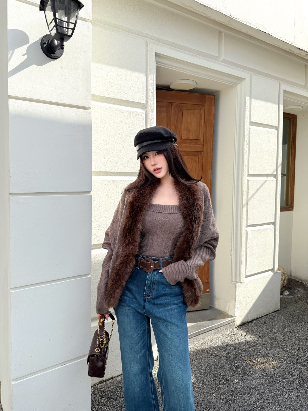 Miu NEW  knit tank top cardigan