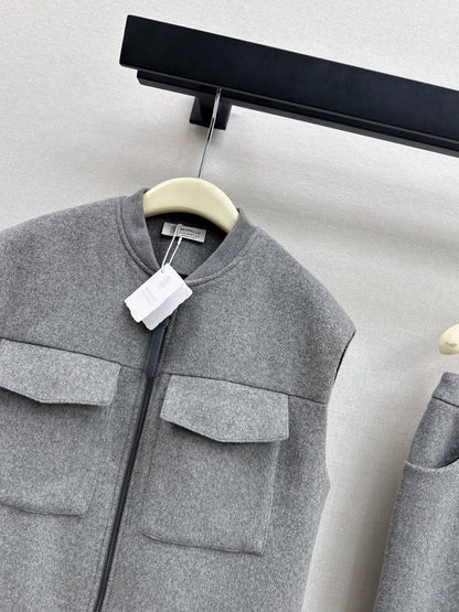 Brun NEW woolen vest