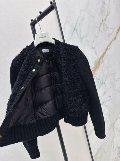 Monc NEW Knitted down jacket