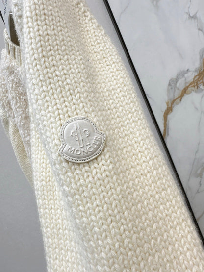 Monc NEW Knitted down jacket