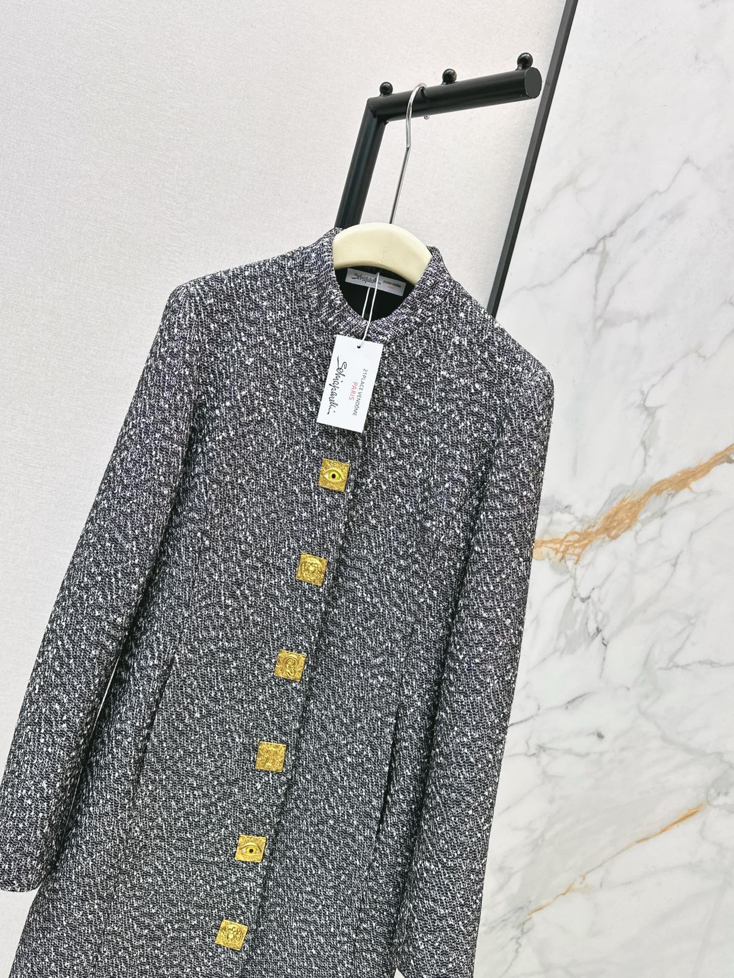 Schl NEW woven long jacket