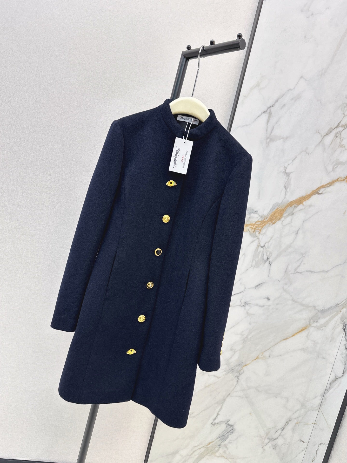 Schl NEW woven long jacket