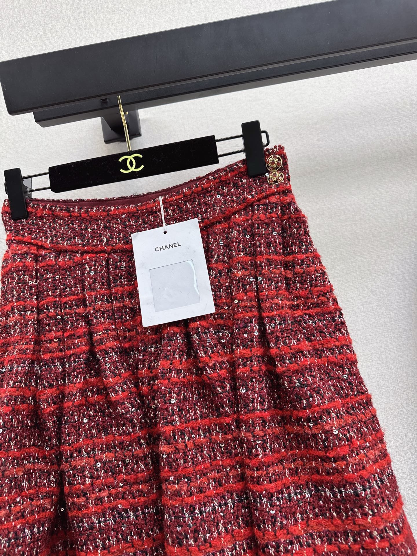 Chan NEW woven skirt