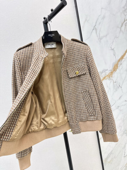 Ce1i NEW houndstooth jacket