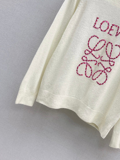 Loe NEW Embroidered sweater