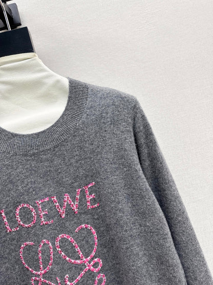 Loe NEW Embroidered sweater