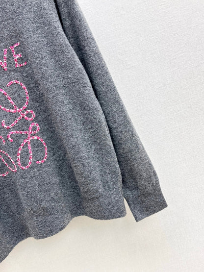 Loe NEW Embroidered sweater