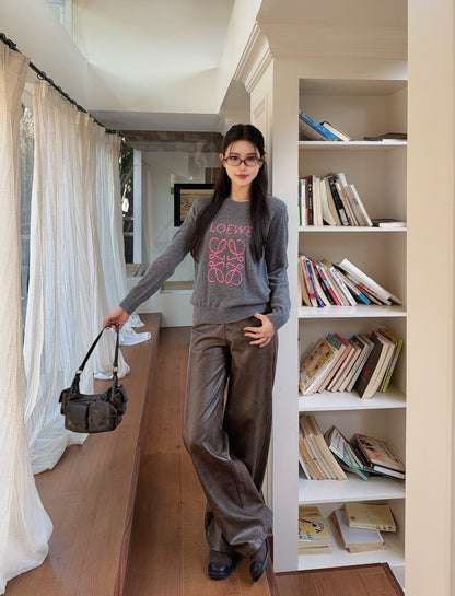 Loe NEW Embroidered sweater