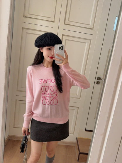 Loe NEW Embroidered sweater