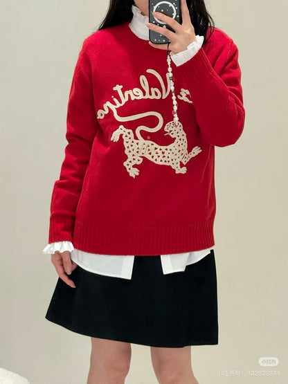 Valen NEW Embroidered sweater