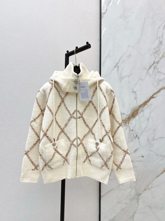 Chan NEW Hooded wool jacket