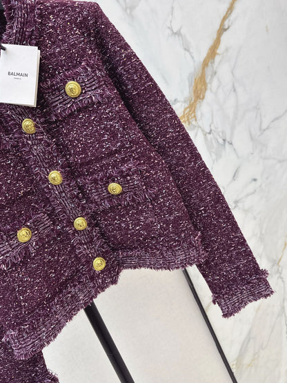 Bal NEW woven knitted jacket