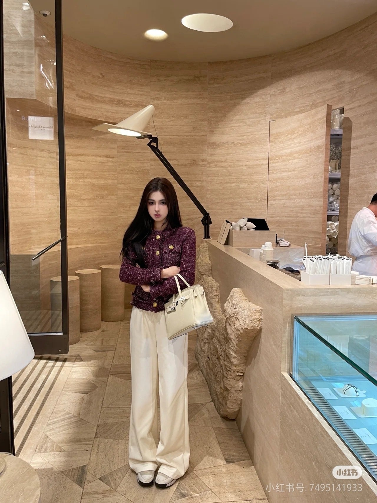 Bal NEW woven knitted jacket