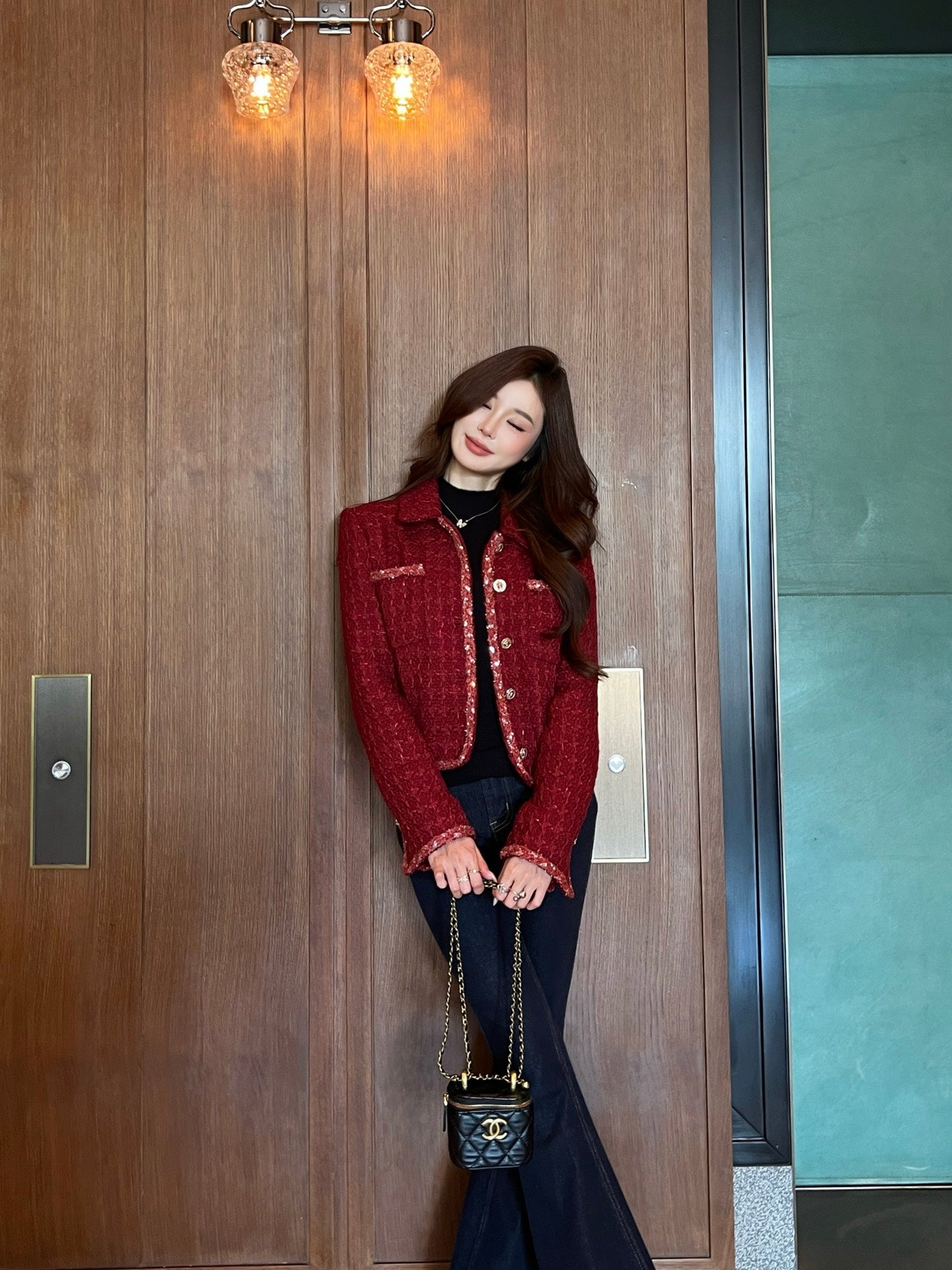 Chan NEW woven jacket