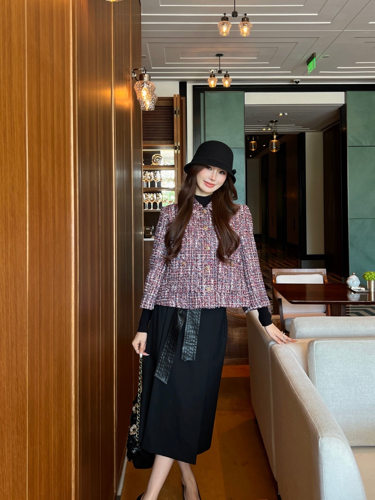 Chan NEW woven jacket