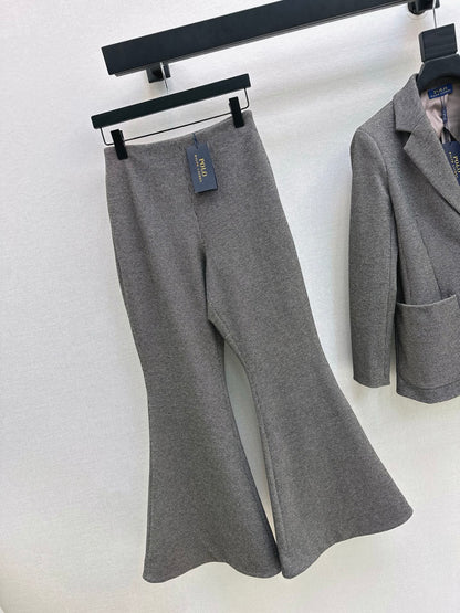 Ral NEW plaid flared pants