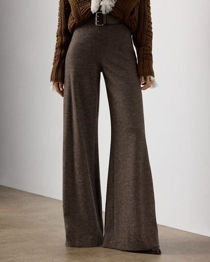 Ral NEW plaid flared pants