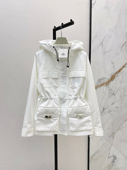 Herm NEW Hooded trench coat