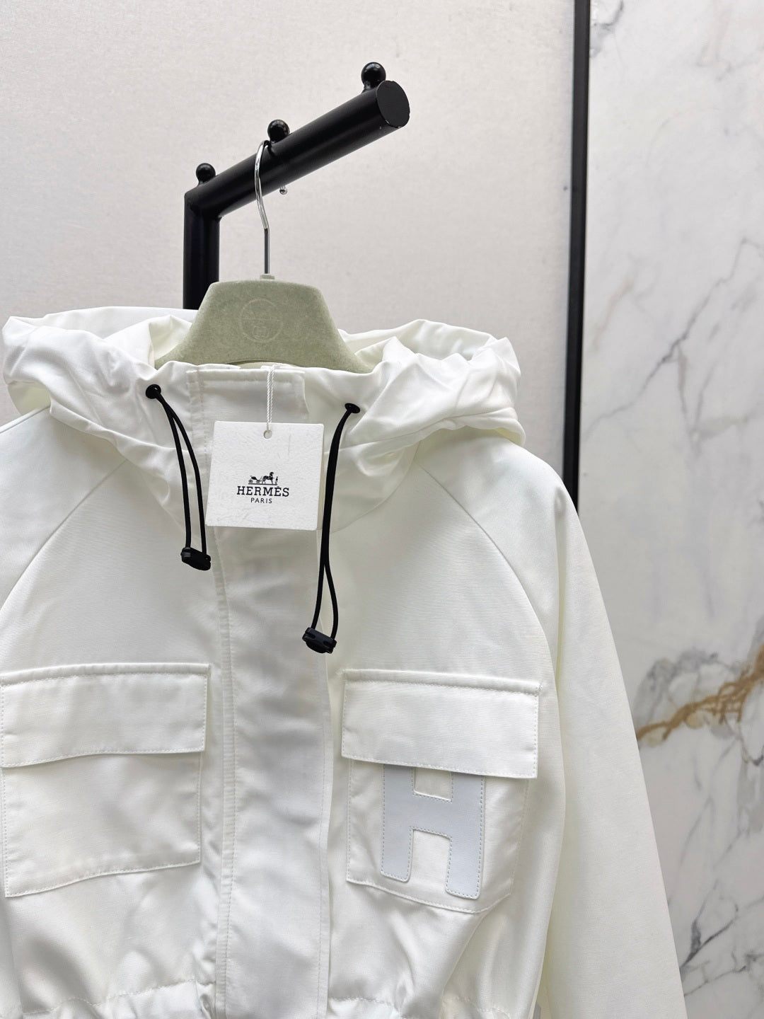 Herm NEW Hooded trench coat