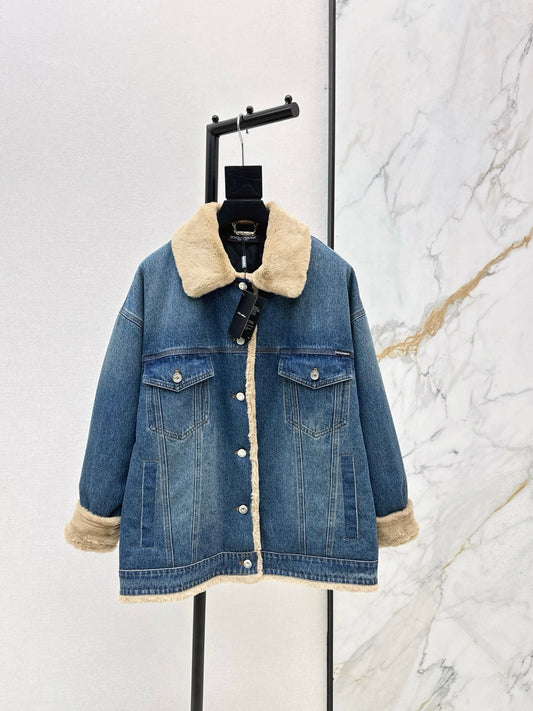 Ral NEW denim padded jacket