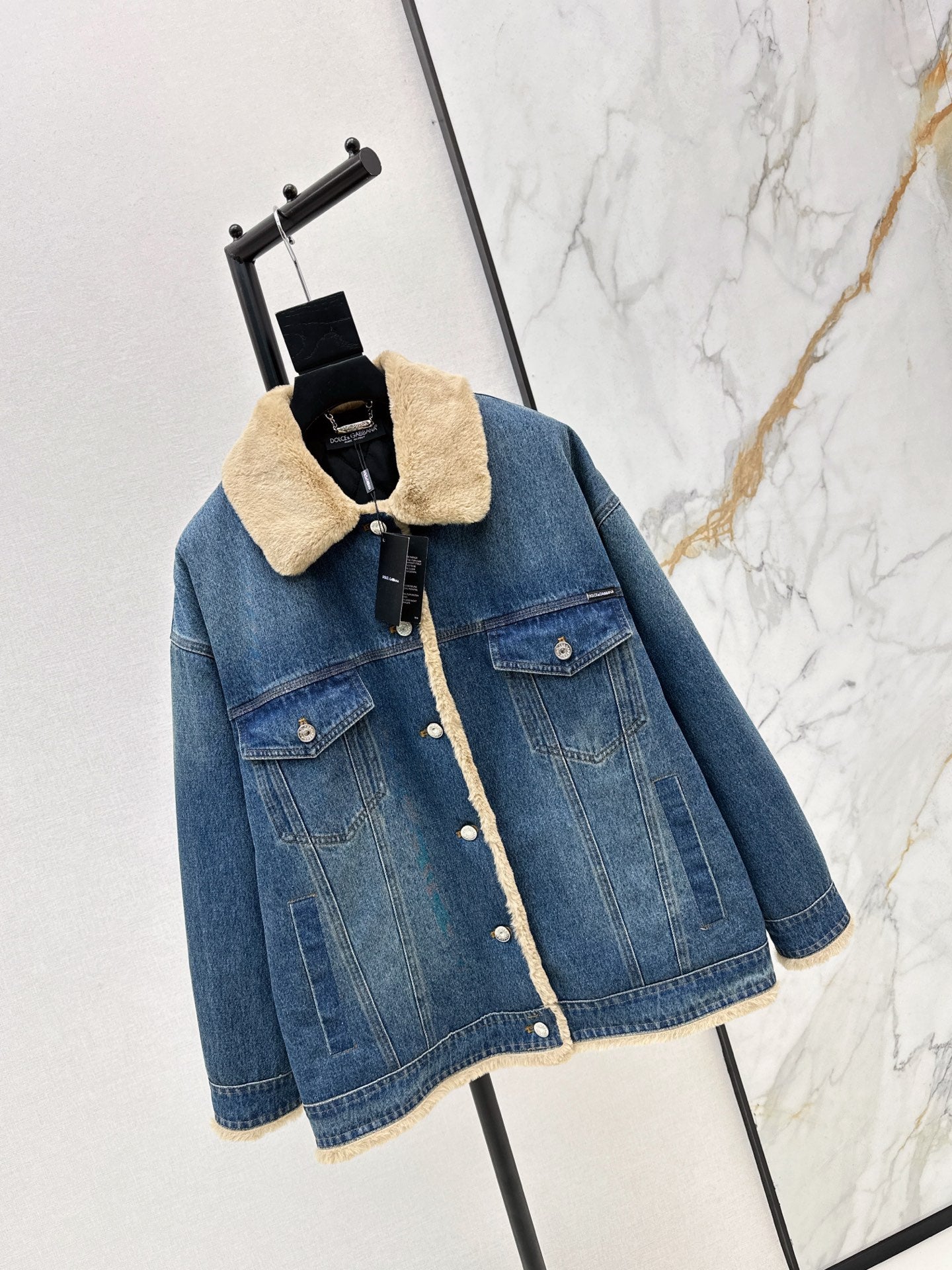 Ral NEW denim padded jacket