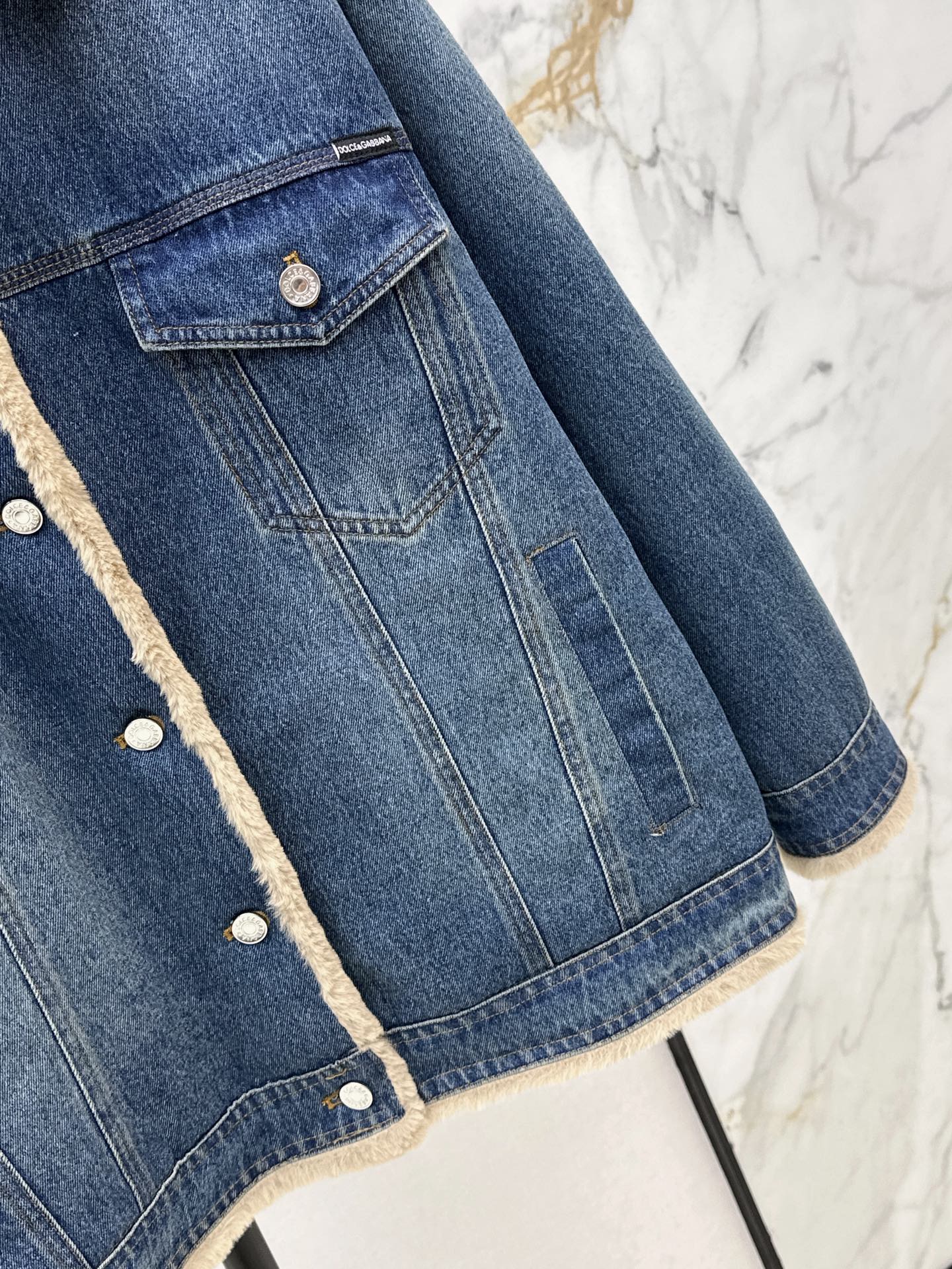 Ral NEW denim padded jacket