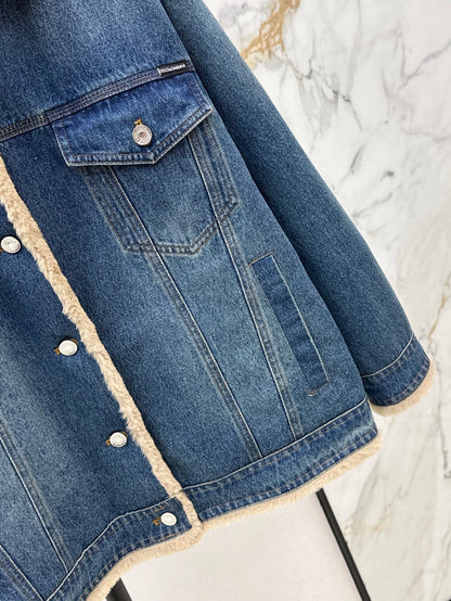 Ral NEW denim padded jacket