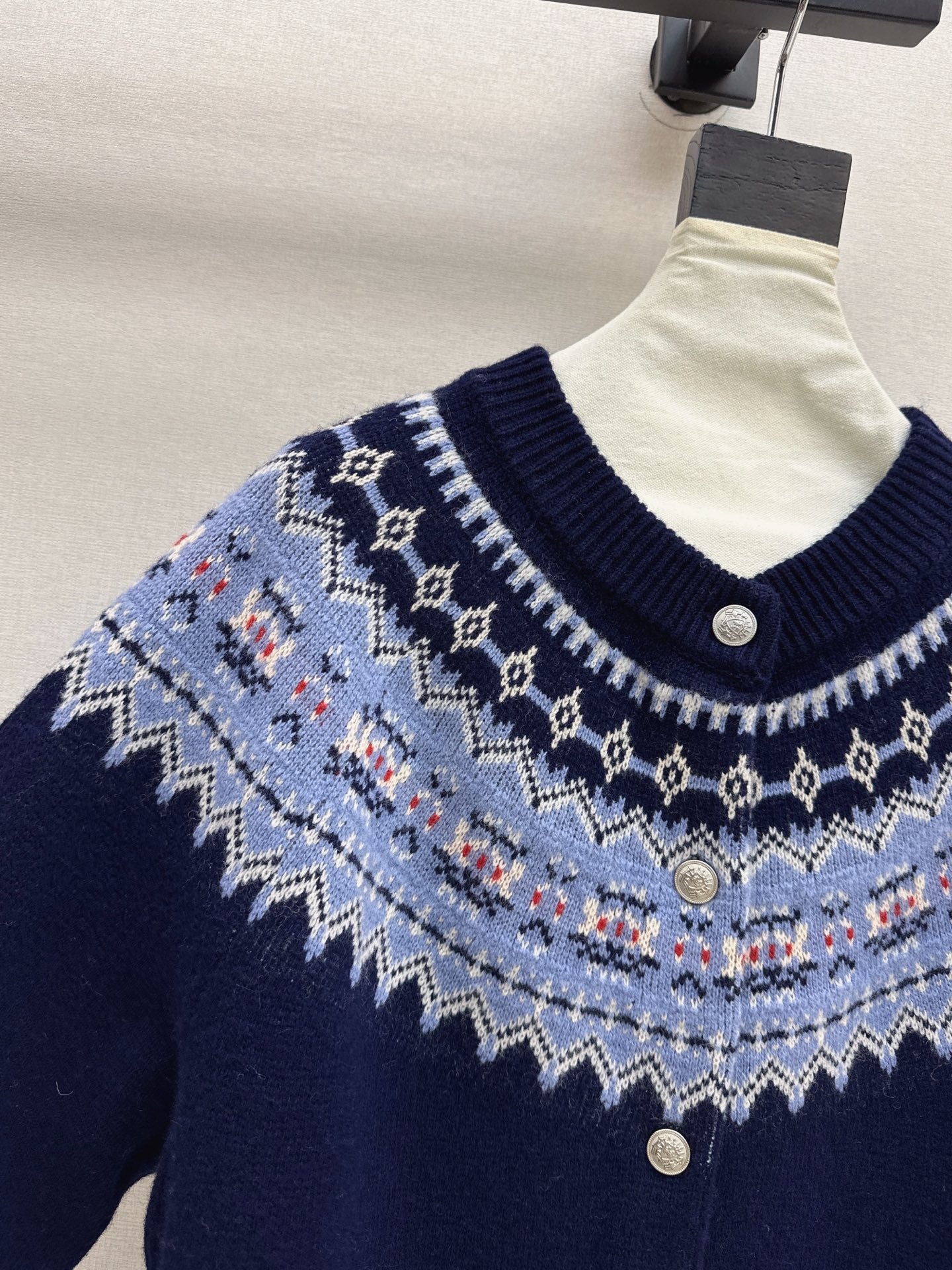 Loro NEW Fair Isle cardigan