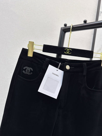 Chan NEW Velvet flared pants