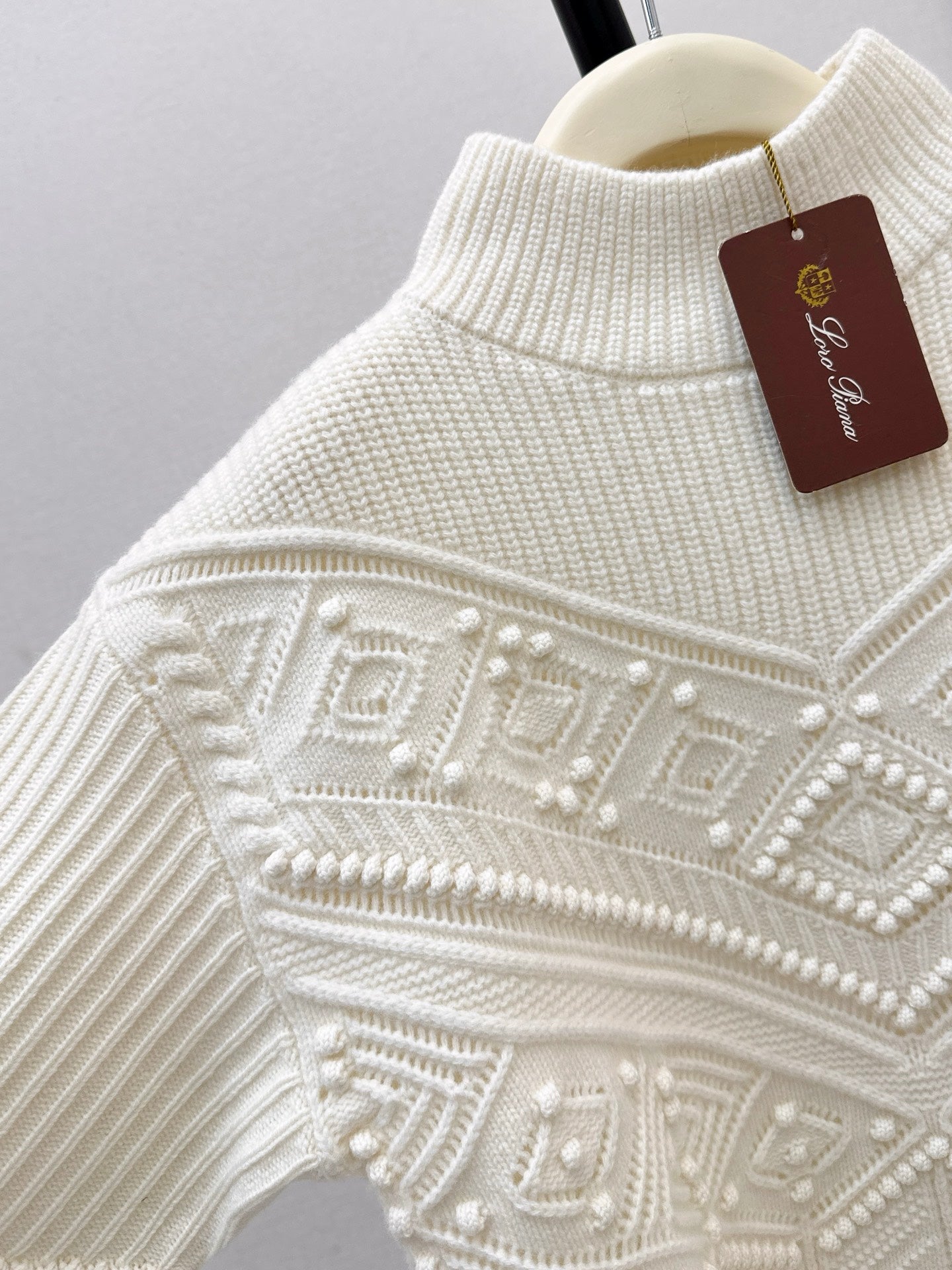 Loro NEW jacquard sweater