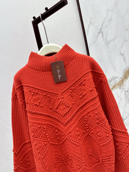 Loro NEW jacquard sweater