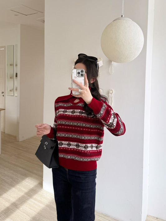 Loro NEW fair isle sweater