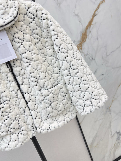 Chan NEW zipper fleece jacket