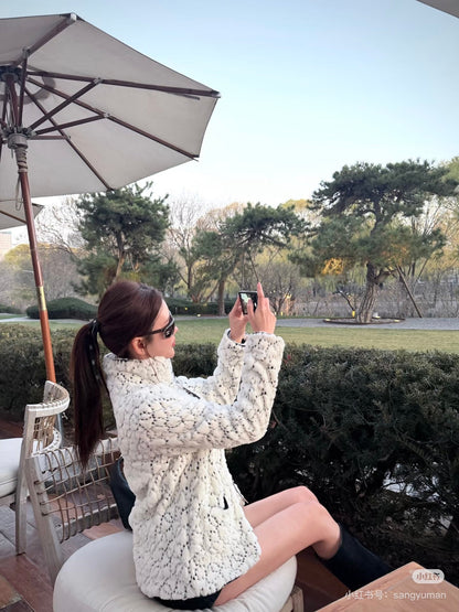 Chan NEW zipper fleece jacket