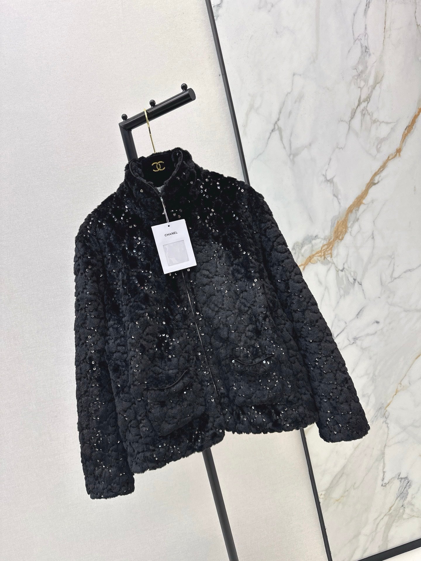 Chan NEW zipper fleece jacket