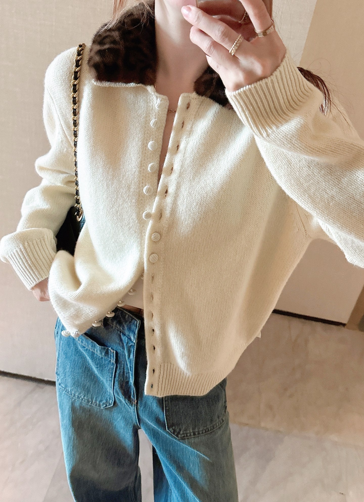 Miu NEW wool cardigan