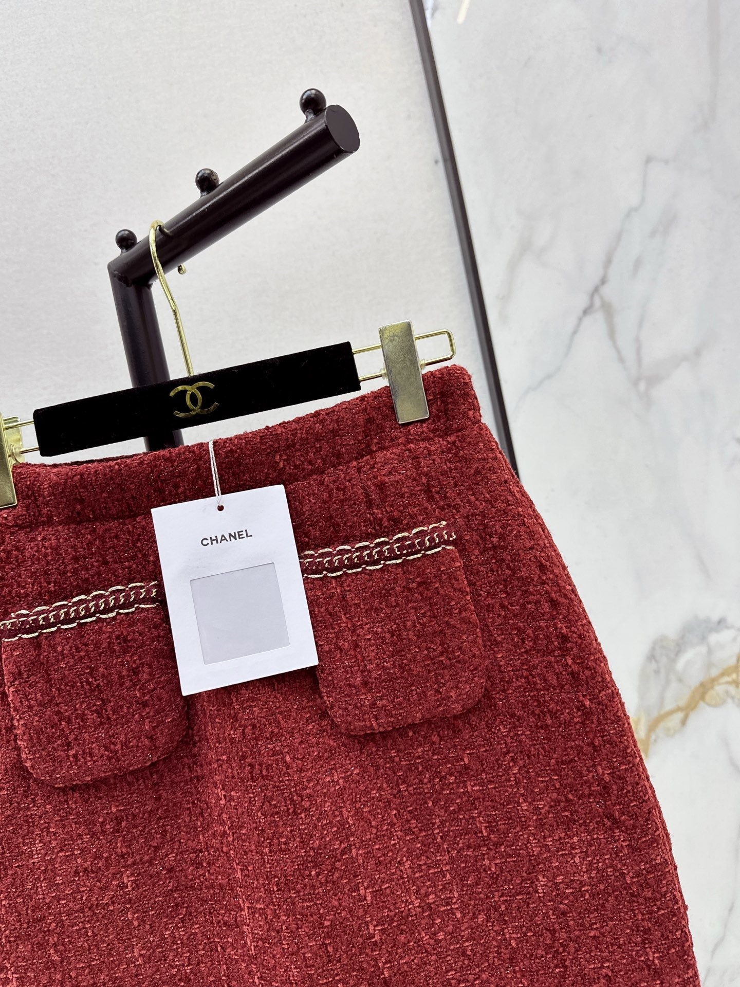 Chan NEW woven skirt