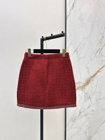 Chan NEW woven skirt