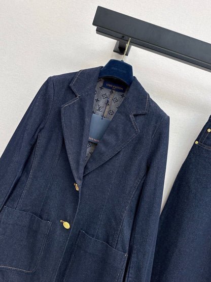 Louis NEW denim blazer