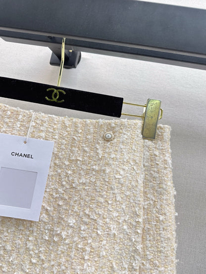 Chan NEW woven skirt