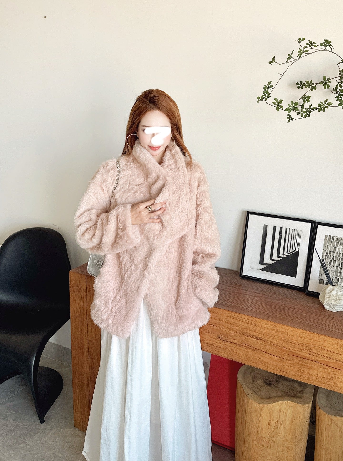 Fend NEW fur fleece jacket