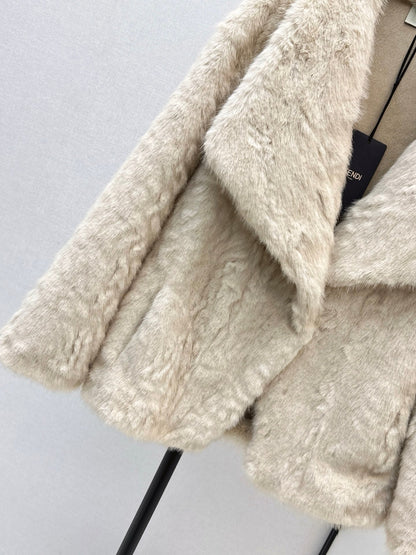 Fend NEW fur fleece jacket